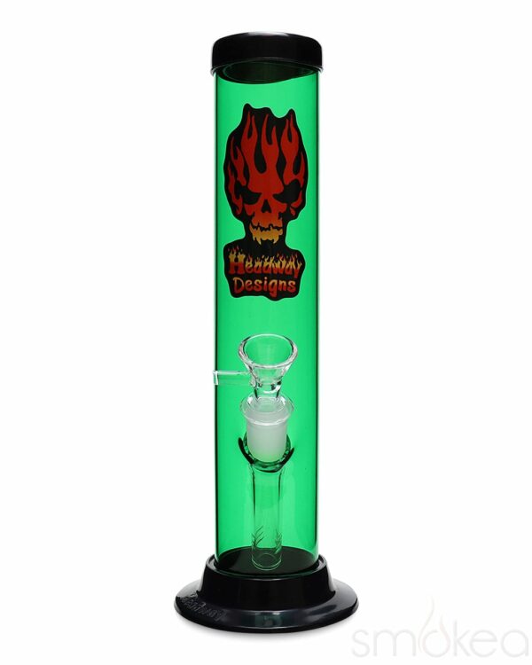 Shop Headway 10" Glass on Glass Straight Acrylic Bong in australian