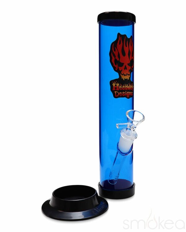 Shop Headway 10" Glass on Glass Straight Acrylic Bong in australian