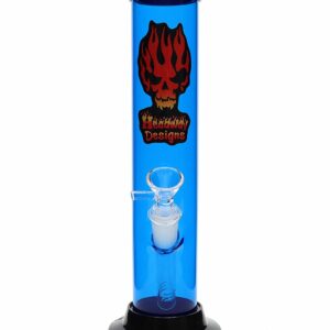 Shop Headway 10" Glass on Glass Straight Acrylic Bong in australian