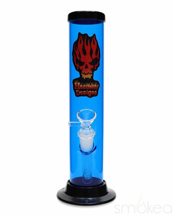 Shop Headway 10" Glass on Glass Straight Acrylic Bong in australian