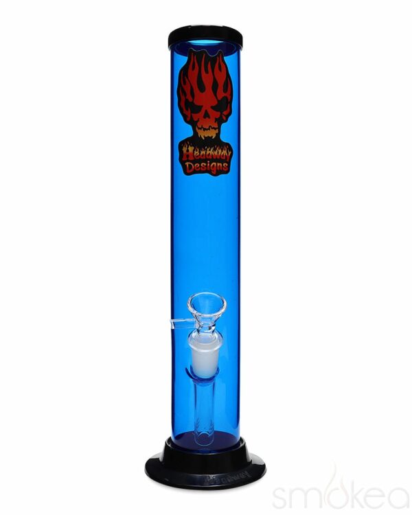 Shop Headway 12" Glass on Glass Straight Acrylic Bong in australian