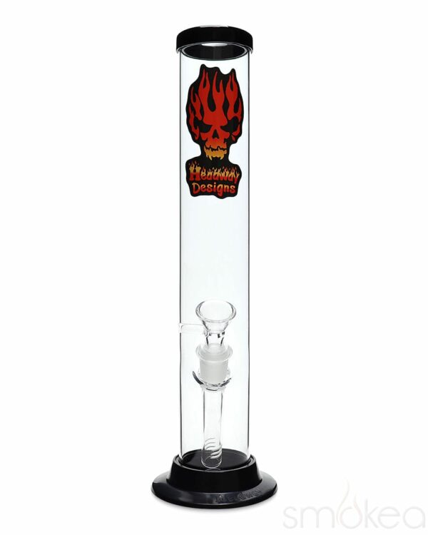 Shop Headway 12" Glass on Glass Straight Acrylic Bong in australian