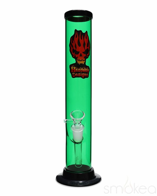 Shop Headway 12" Glass on Glass Straight Acrylic Bong in australian