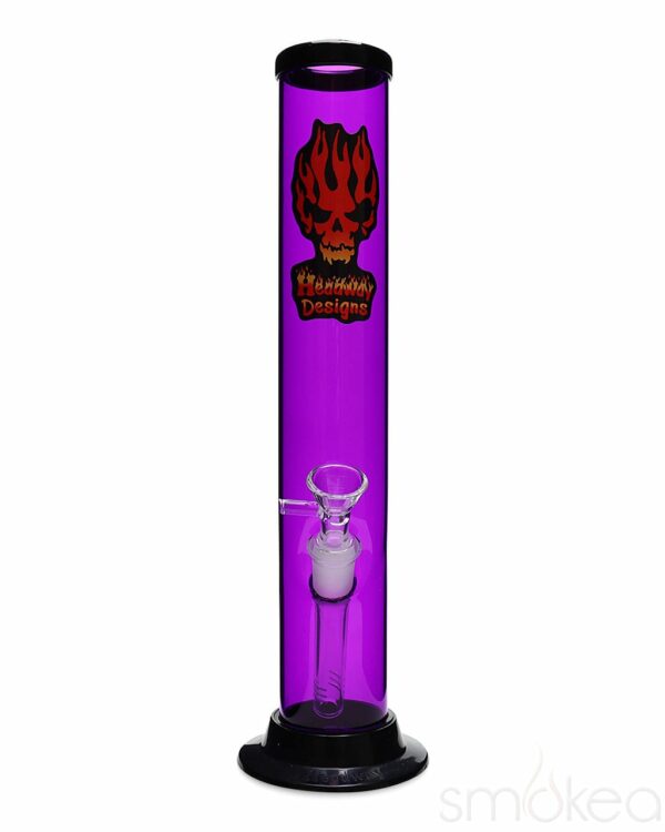 Shop Headway 12" Glass on Glass Straight Acrylic Bong in australian