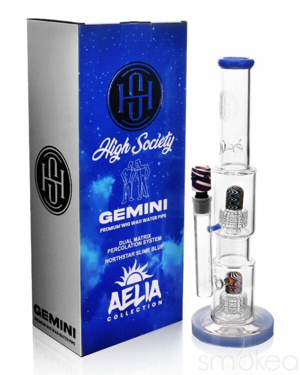 Shop High Society Gemini Bong in australian