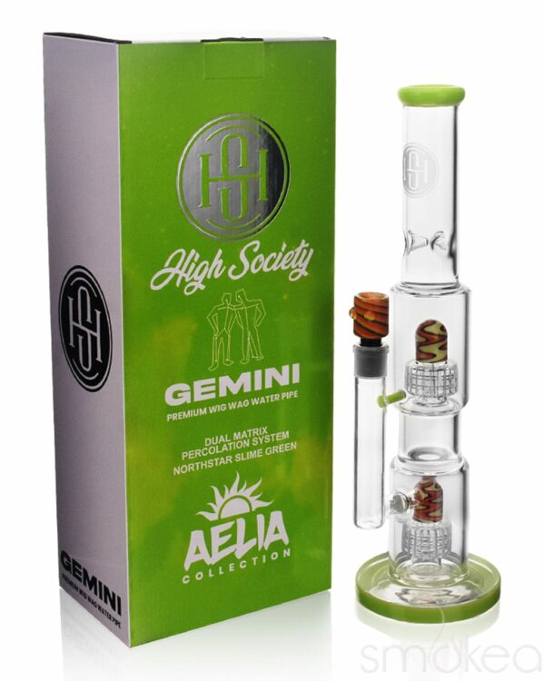 Shop High Society Gemini Bong in australian