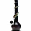 Shop Noble Glass Medium Rasta Wrapped Soft Glass Bong in australian