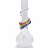 Shop Noble Glass Small Rainbow Wrapped Soft Glass Bong in australian