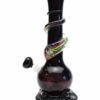 Shop Noble Glass Small Rasta Wrapped Soft Glass Bong in australian