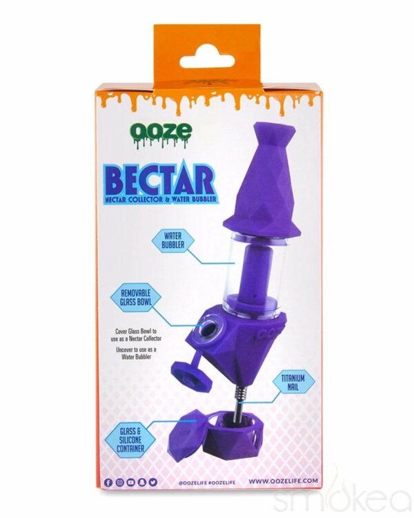 Shop Ooze Bectar Silicone Water Pipe & Dab Straw in australian