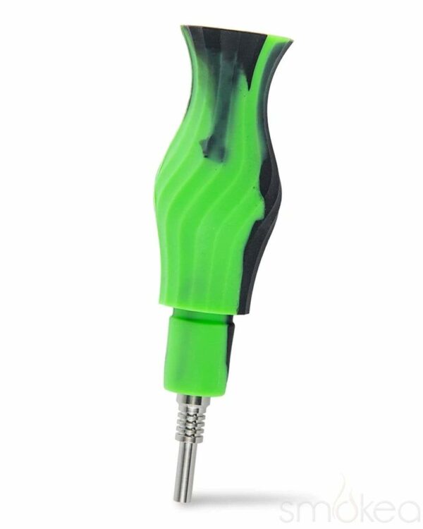 Shop Ooze Echo Silicone Water Pipe & Dab Straw in australian