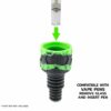 Shop Ooze Echo Silicone Water Pipe & Dab Straw in australian