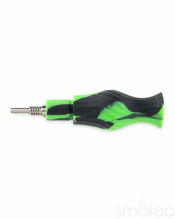 Shop Ooze Echo Silicone Water Pipe & Dab Straw in australian