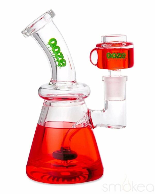 Shop Ooze Glyco Glycerin Chilled Glass Bong in australian