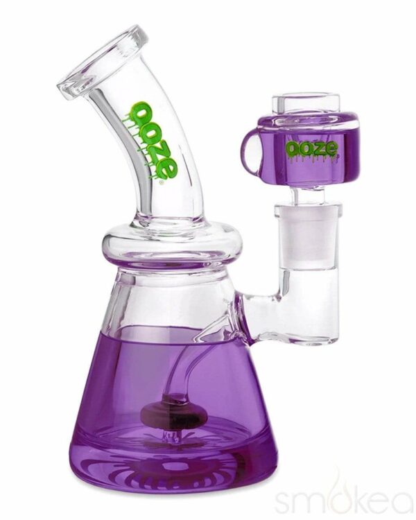 Shop Ooze Glyco Glycerin Chilled Glass Bong in australian