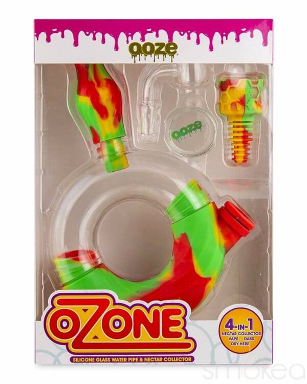 Shop Ooze Ozone Silicone Water Pipe & Dab Straw in australian