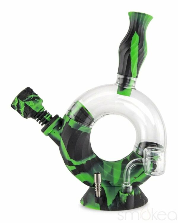 Shop Ooze Ozone Silicone Water Pipe & Dab Straw in australian