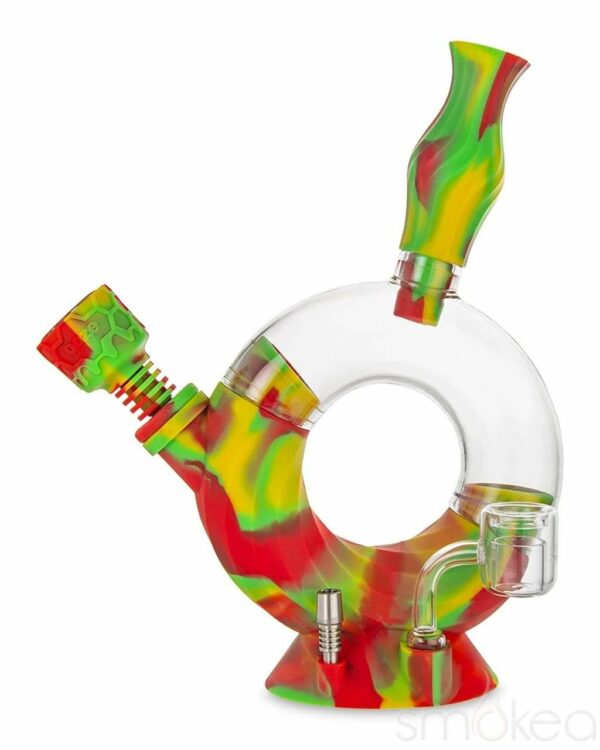 Shop Ooze Ozone Silicone Water Pipe & Dab Straw in australian