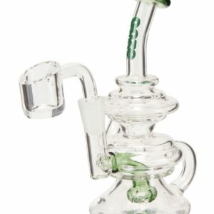 Shop Ooze Rip Tide Mini Recycler Dab Rig in australian