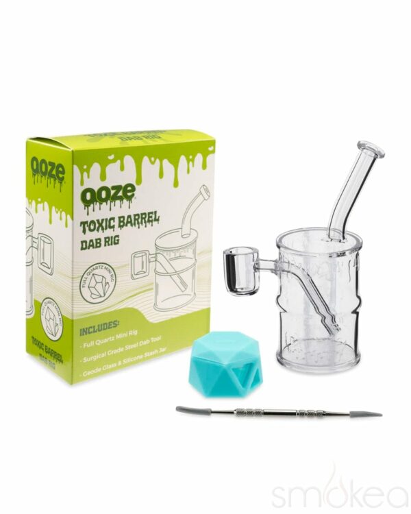 Shop Ooze Toxic Barrel Quartz Mini Rig in australian