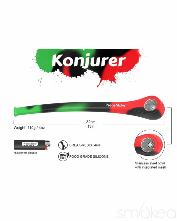 Shop Piecemaker Konjurer Silicone Gandalf Pipe in australian