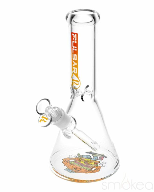 Shop Pulsar 10" Bottoms Up "Skateburger" Bong in australian