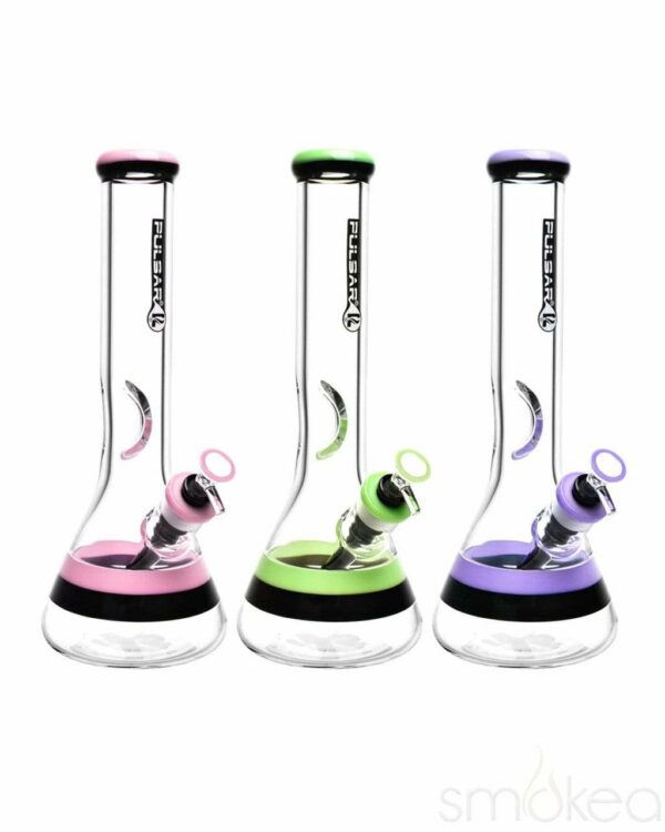 Shop Pulsar 14" Dual Band Beaker Bong in australian