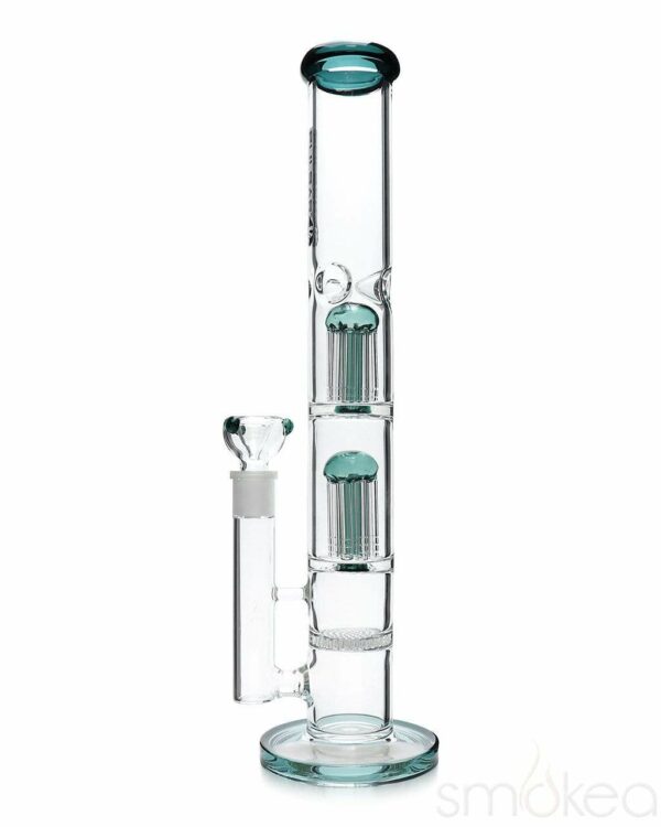 Shop Pulsar 16" Dual Jellyfish Straight Tube Bong in australian