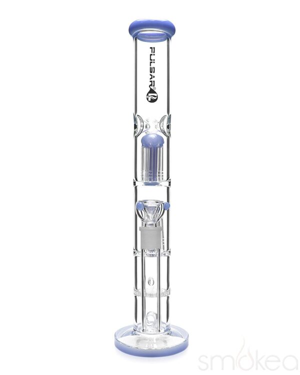 Shop Pulsar 16" Dual Jellyfish Straight Tube Bong in australian