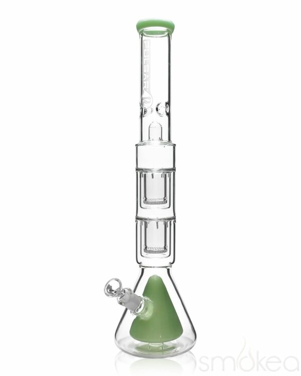 Shop Pulsar 21" Quad Perc Beaker Bong in australian