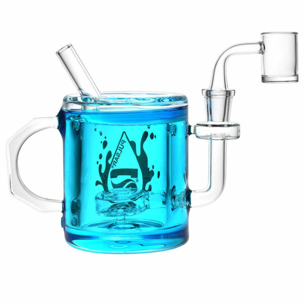 Shop Pulsar 6” Coffee Cup Glycerin Dab Rig in australian