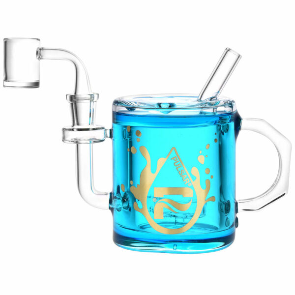 Shop Pulsar 6” Coffee Cup Glycerin Dab Rig in australian