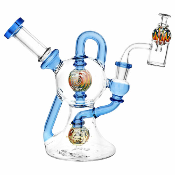 Shop Pulsar 7” Cosmic Companion Recycler Dab Rig Set in australian