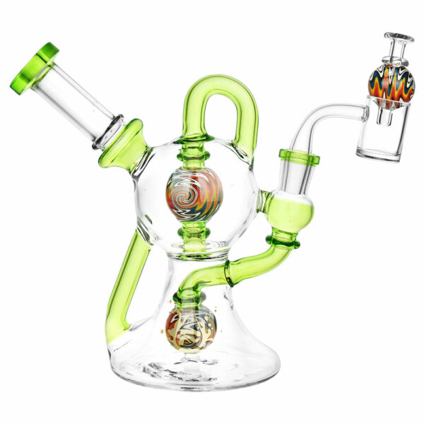 Shop Pulsar 7” Cosmic Companion Recycler Dab Rig Set in australian