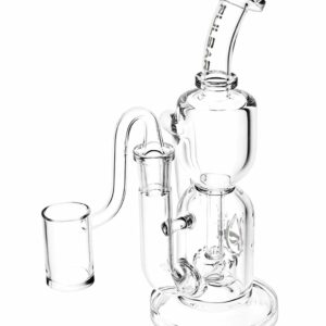 Shop Pulsar Emergence Hourglass Recycler Dab Rig in australian