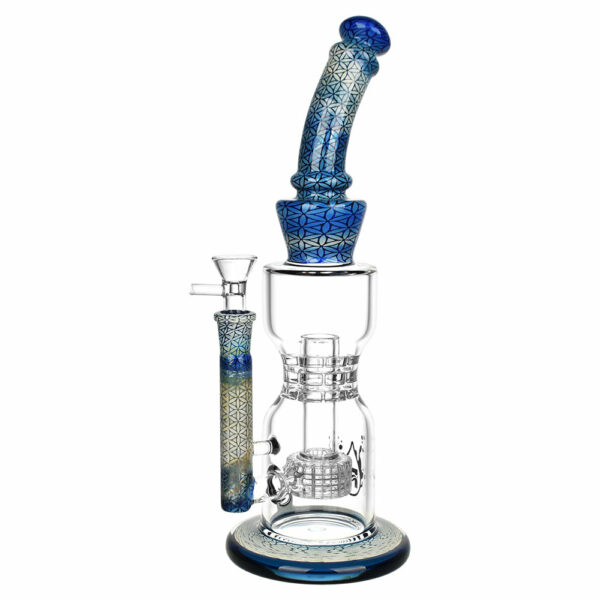 Shop Pulsar 12.25” Flower Of Life Bong in australian