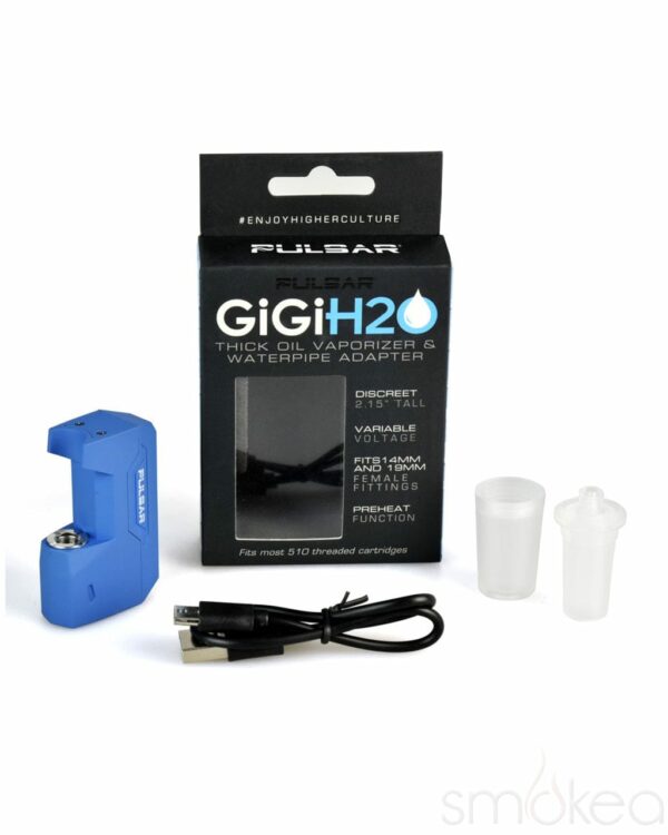 Shop Pulsar GiGi H2O Portable Vaporizer & Water Pipe Adapter in australian