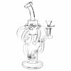 Shop Pulsar 10" Lucky 7 Arm Recycler Bong in australian