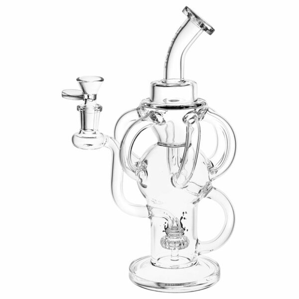 Shop Pulsar 10" Lucky 7 Arm Recycler Bong in australian