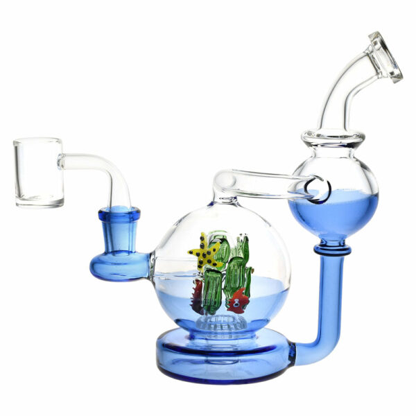 Shop Pulsar 7” Sea Globe Recycler Dab Rig in australian