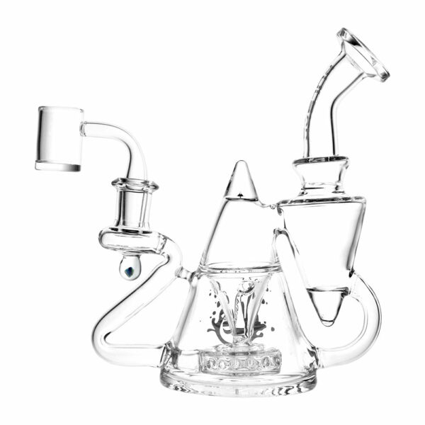 Shop Pulsar 7.75” Tea Pot Recycler Dab Rig in australian