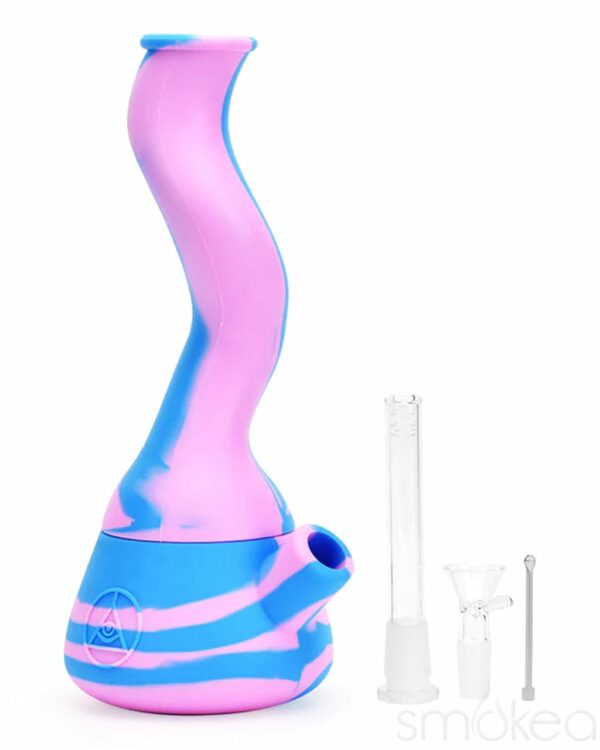 Shop Ritual 10" Wavy Silicone Beaker Bong in australian