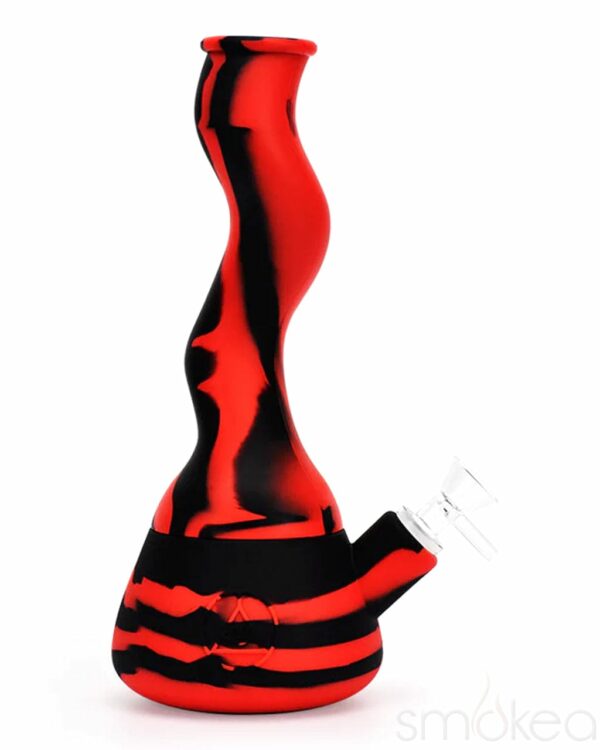 Shop Ritual 10" Wavy Silicone Beaker Bong in australian