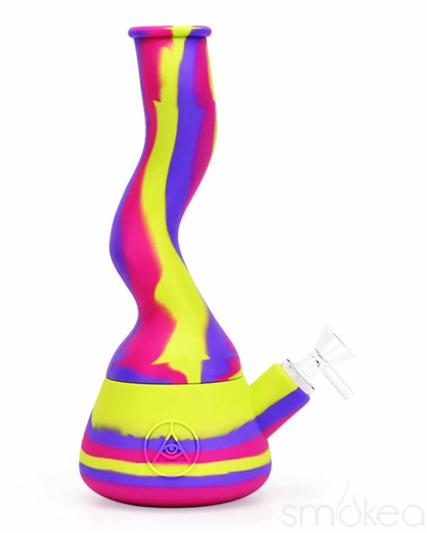 Shop Ritual 10" Wavy Silicone Beaker Bong in australian