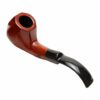 Shop Shire Pipes Bent Octagon Brandy Cherry Wood Pipe in australian