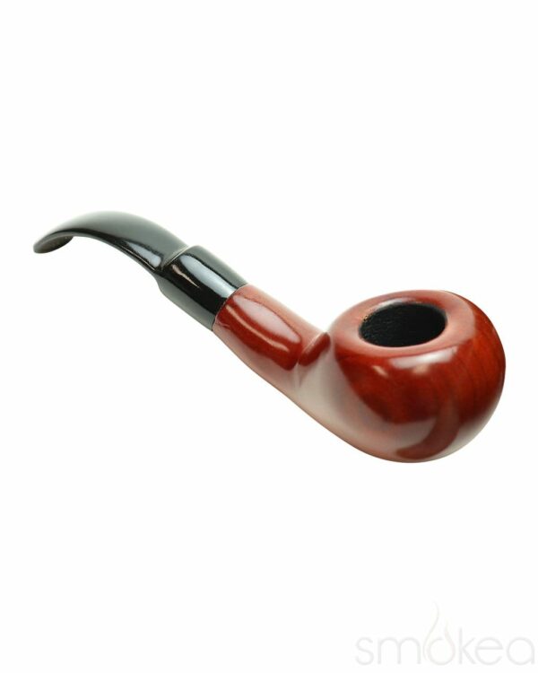 Shop Shire Pipes Bent Tomato Cherry Wood Pipe in australian