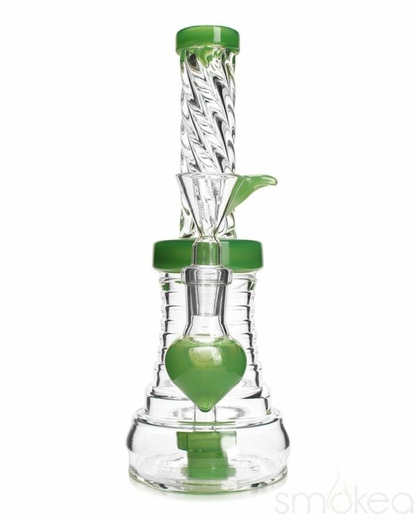 Shop SMOKEA 8" Cut Glass Mini Bong in australian