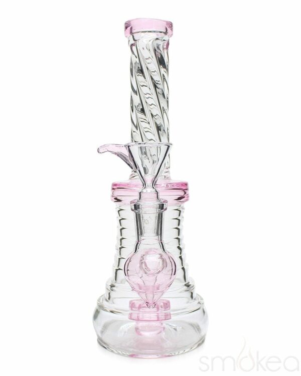 Shop SMOKEA 8" Cut Glass Mini Bong in australian