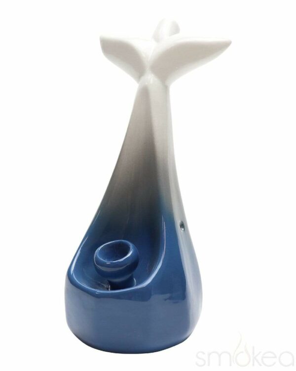 Shop SMOKEA Ceramic Dolphin Tail Pipe in australian