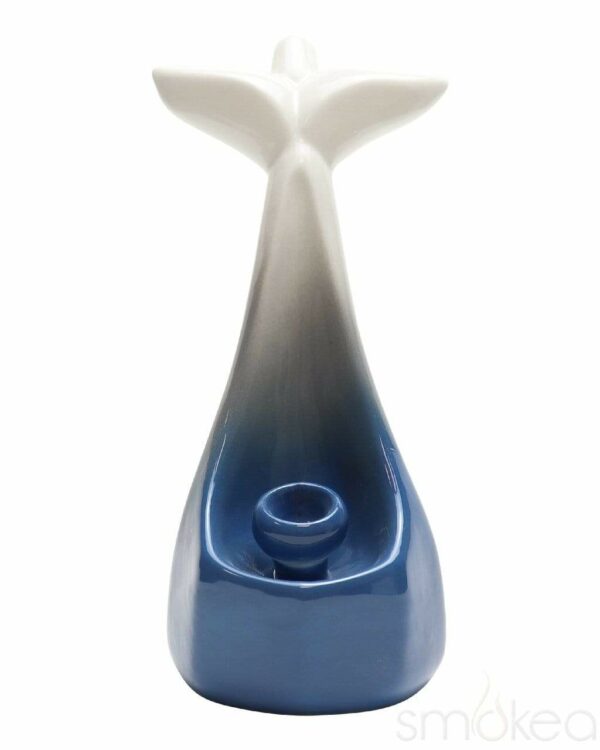 Shop SMOKEA Ceramic Dolphin Tail Pipe in australian